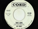 Northern Soul 45 - Joy-Tones - This Love (That I'm Giving You) - Coed - promo