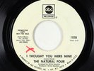 Northern Soul 45 - Natural Four - I Thought You Were Mine - ABC - promo