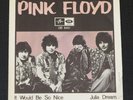 Pink Floyd - It would be so nice *  *  1968 Swedish 1st Press  EX Cond