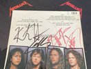 Signed by 4 Members  METALLICA : And Justice for All - Rare DOUBLE LP 1988