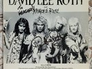 David Lee Roth - Yankee Rose (1986 Promo Single) Van Halen Steve Vai AUTOGRAPHED
