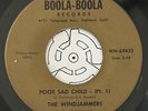 Funk / Soul 45 - The Windjammers - Poor Sad Child - Boola-Boola  - Rare