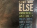 Something Else Cannonball Adderley Miles Davis 1958 Blue Note No 1595 Record -4