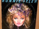 Bonnie Tyler signed autographed vinyl LP Faster Than the Speed of Night