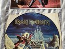 Iron Maiden Picture Disc 12” Run To The Hills A Side Phantom Of The Opera B Side