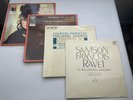 SAMSON FRANCOIS - Ravel Chopin Piano 4LP * STEREO  EMI HMV CVB  NM