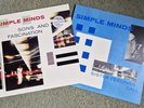 SIMPLE MINDS - SONS AND FASCINATION 1981 LP WITH BONUS LP SISTER FEELINGS CALL