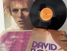 David Bowie Space Oddity Vinyl LP UK 1972 issue + Poster & lyric inner