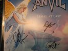 Anvil  Signed Legal At Last Vinyl
