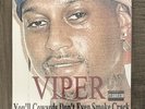 Viper You'll Cowards Don't Even Smoke Crack' Vinyl LP