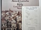 ALICIA DE LARROCHA Albeniz - Iberia LONDON 2-LP with AUTOGRAPHED concert program