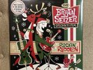 Rare Limited Edition Brian Setzer Orchestra Rockin Rudolph LP 2015