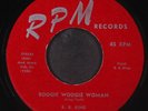 B.B. KING : boogie woogie woman / story from my heart and soul RPM 7