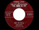 R & B/SOUL-TOMMY LEWIS/RHYTHM ROCKERS-THE HURT IS ON/I LOVE YOU SO-MURIEL 1001