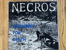 Necros Conquest For Death LP Touch Go 1983 Negative Approach Effigies Black Flag