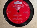 78Rpm Blues, Memphis Slim & House Rockers 'Sassy Mae / Wish Me Well' US United E