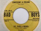 Sweet Soul 45 SLY, SLICK & WICKED Confessin' A Feeling/Love Gonna Pack Up HEAR
