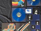 ELECTRIC LIGHT ORCHESTRA-OUT OF THE BLUE- 1977 BLUE VINYL WITH INSERTS