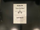 Jeff Beck ‘Rare’ White Label Gold Stamp Promo 2 LP  KGB-FM “Then and Now” 1980