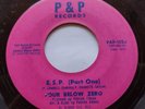 USA  Ex FOUR BELOW ZERO E.S.P. (Paet 1 & 2) ORIG 1976 FUNK SOUL DISCO 45