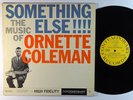 ORNETTE COLEMAN Something Else  LP on Contemporary DG mono NM