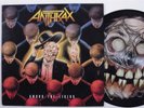 ANTHRAX Among The Living LP VG+ picture disc 2021 reissue l