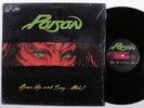 POISON Open Up And Say...Ahh  CAPITOL/ENIGMA LP SHRINK l