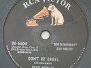 ELVIS PRESLEY 78 rpm 