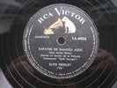 ELVIS PRESLEY 78 RPM BLUE SUEDE SHOES ALTERNATIVE 1960 VERSION ARG RCA 1-A 4006