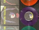 KISS—1979 UK Colored Vinyl 7” Single LOT—Peter/Paul/Gene—All with unused masks