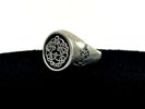 Vintage Original King Crimson Discipline Knot Pewter Ring Official 1981 Merch