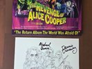 The Revenge of Alice Cooper Violet 2LP Autographed Insert NEW Ready To Ship