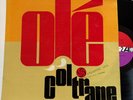 John Coltrane Ole LP Atlantic White Fan Reggie Workman McCoy Tyner Mono