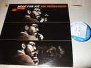 JOE HENDERSON : MODE FOR JOE LP 1960ies BLUE NOTE BST 84227 USA