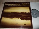 CHET BAKER : NIGHT BIRD LIVE IN PARIS LP 1980 CIRCLE GERMANY