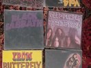 70s HEAVY METAL VINYL 9 LP LOT: BLACK SABBATH DEEP PURPLE IRON BUTTERFLY