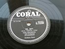 BUDDY HOLLY  THE CRICKETS   UK  1958  CORAL 78     OH BOY  /  NOT FADE AWAY