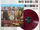 The Beatles Sgt. Pepper's Lonely Hearts Club Band Red Vinyl Japan 1st OP-8163