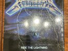 Metallica -Ride the Lightning - First Pressing - Megaforce MRI-769 1984 SHRINK