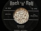 Freddie Mitchell - Rare -3 Strikes You're Out -ROCK 'N' ROLL 609 Blues Sax 45rpm