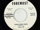 Blues R&B 45 - Julia Lee - King Size Papa - Foremost