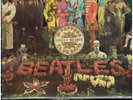 THE BEATLES SGT PEPPER 1967 VINYL ALBUM EMI SILVER AND BLACK LABEL
