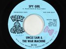 Garage Psych 45 - Uncle Sam & the War Machine - Spy Girl - Blue Onion VG+