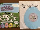 it's the easter beagle Charlie Brown rsd Blue Egg Shaped Vinyl