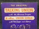Vintage Vinyl LP Talking Union Almanac Singers Pete Seeger Folkways Union Songs