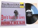 BUMBLE BEE SLIM - BEE'S BACK IN TOWN LP VINYL Rare Original 1962 UK 1st Press