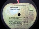 Beatles LP Revolver 1975 “All Rights” on Two Lines Side One in Shrink LA, EX/VG