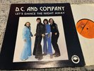 D.C. AND COMPANY - LET'S DANCE THE NIGHT AWAY (VINYL LP) 1976   RARE Funk Disco