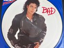 MICHAEL JACKSON/Bad - LP-  Vinyl: EX / Cover: EX / PICTURE DISC - PEPSI EDITION