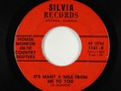 Rockabilly 45 - Homer Monroe & Country Drifters - It's Many A Mile - Silvia